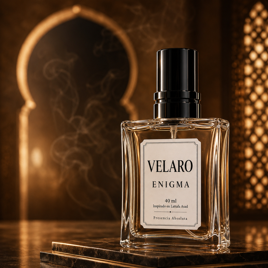 VELARO ENIGMA inspirado en Lattafa Asad
